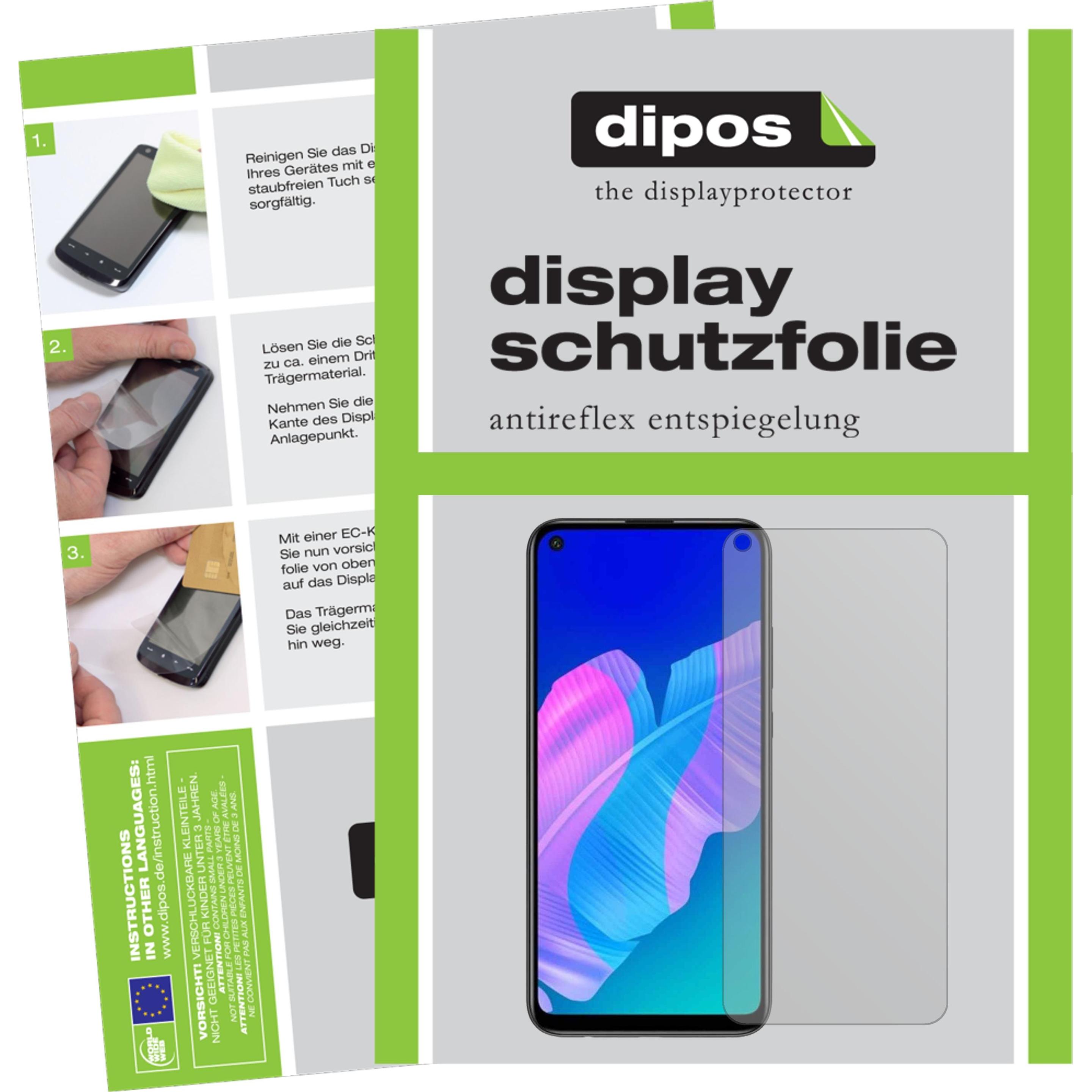 Dipos Displayschutzfolie Antireflex (5 Stück, Honor Play 4T), Smartphone Schutzfolie, Transparent