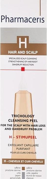 Immagine prodotto Pharmaceris H Stimupeel Trypological Trychogy per pelli con problemi di perdita di capelli e forfora (125 ml)