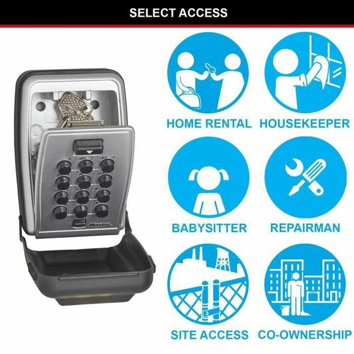 Actual product image Master Lock Key safe