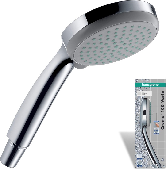 Image du produit hansgrohe Croma 100 Vario (4 Types de jets, 18 l/min)