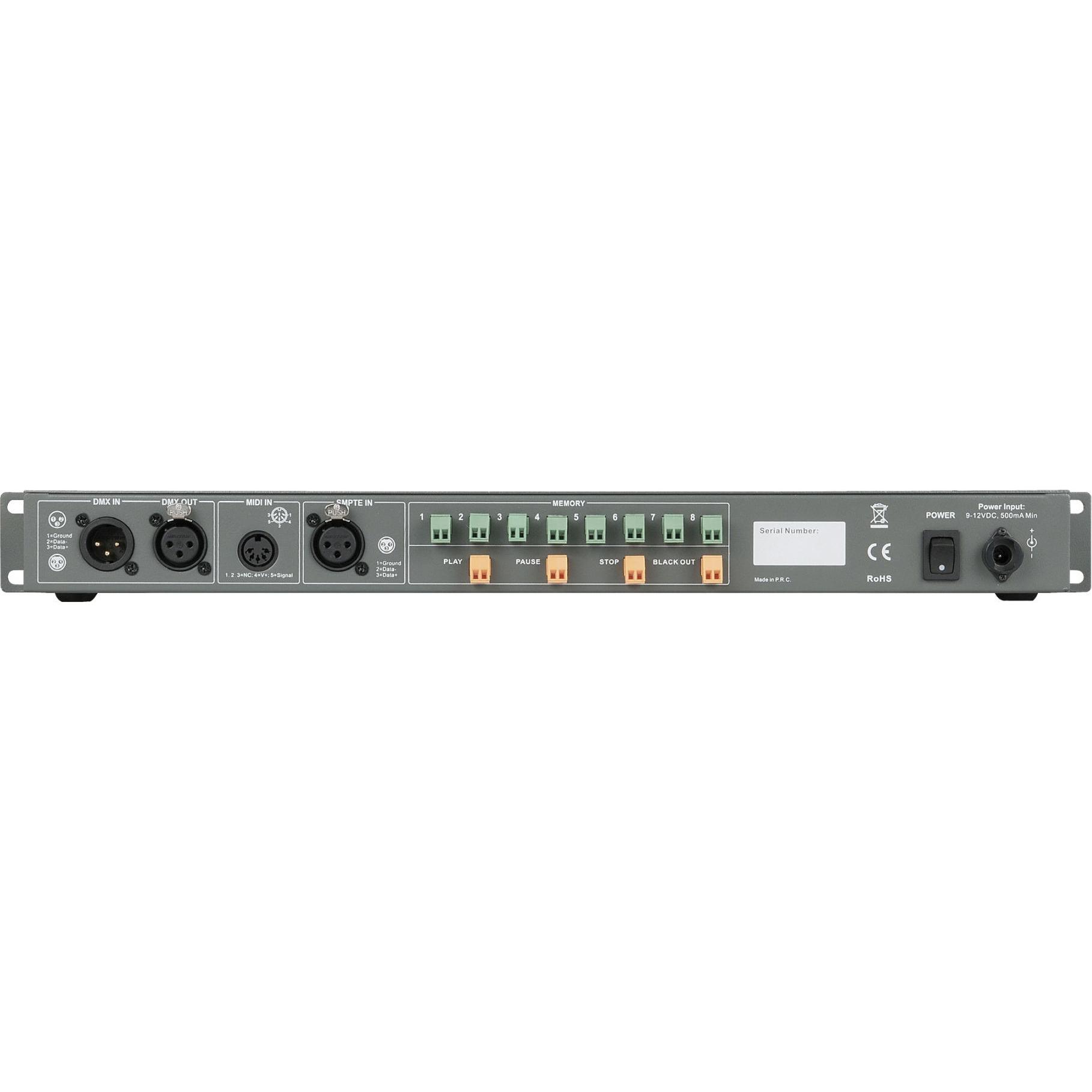 Thumbnail - Showtec DR Pro Rack, Lichtsteuerung