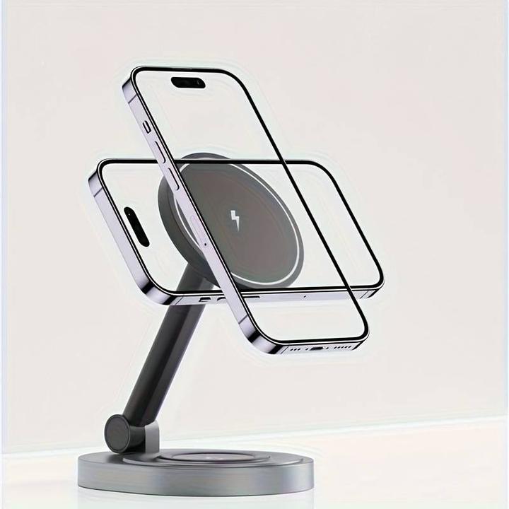 Produktbild PhoneLook Ladestation 15W faltbare magnetische 2in1 MagSafe Station für iPhone und AppleWatch (15 W)