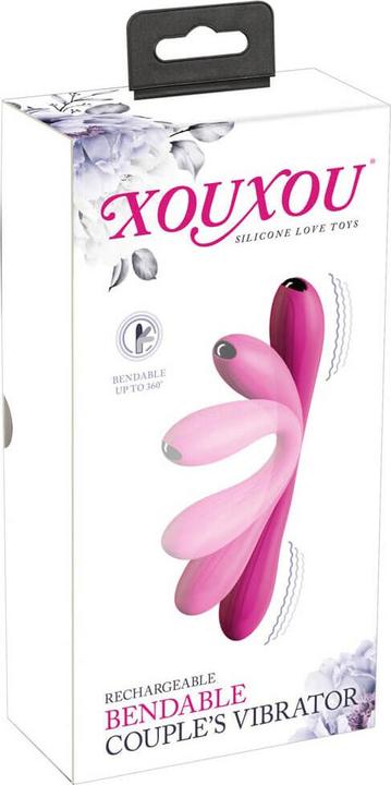 Actual product image Xouxou Erotic Bendable Couples Vibrator