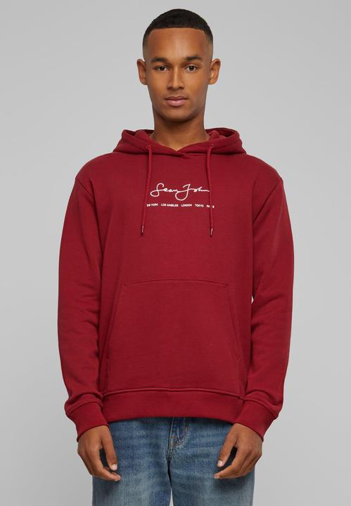 Immagine prodotto Sean John JM-HD012-052-02 Felpa con cappuccio Classic Logo Essential rosso scuro - 76565 (XS)