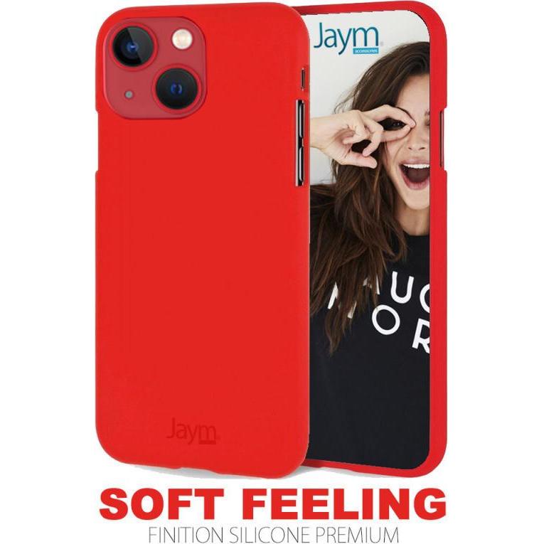 Thumbnail - Jaym Hülle Premium Soft Feeling, Rot Series (Apple iPhone 13), Smartphone Hülle, Rot