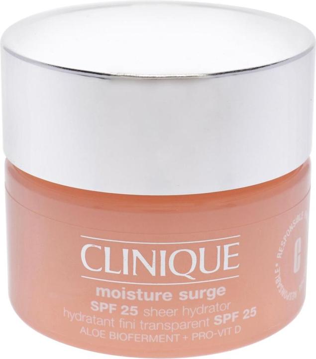 Produktbild Clinique - Moisturizing gel cream Moisture Surge SPF 25 (Sheer Hydrator) - Volume: 30 ml (30 ml, Tagescreme, SPF 25)
