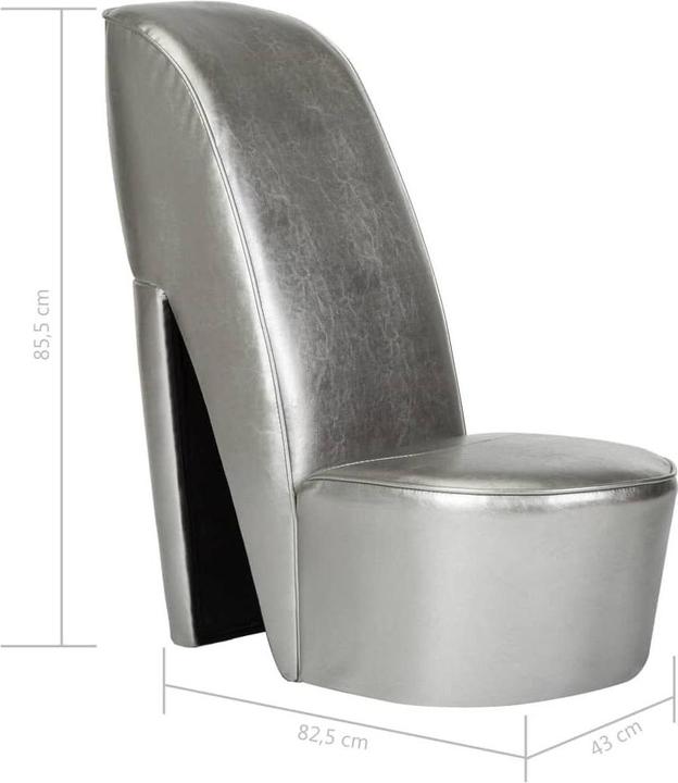 Produktbild vidaXL Stöckelschuh Stuhl
