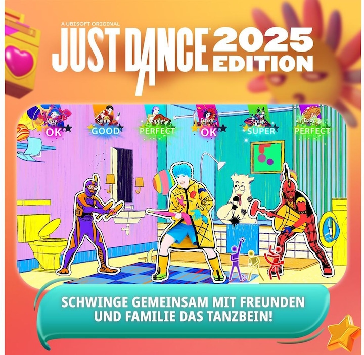 Actual product image Ubisoft Just Dance 2025 (Switch, DE, IT, FR)