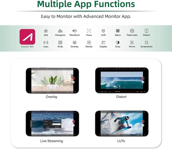 Produktbild Accsoon CineView SE TX (350 m, HDR)