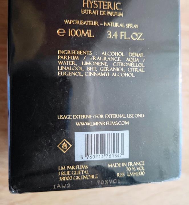 Immagine prodotto Yves Saint Laurent Hysteric Extrait De Parfum Unisex 100 Ml (Extrait De Parfum, 100 ml)