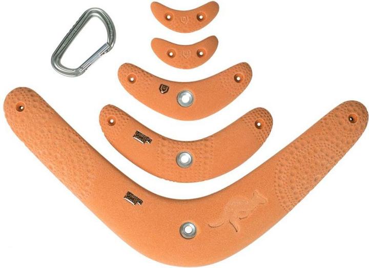 Virgin Grip Boomerangs II SoftgripKlettergriffe (Brown)