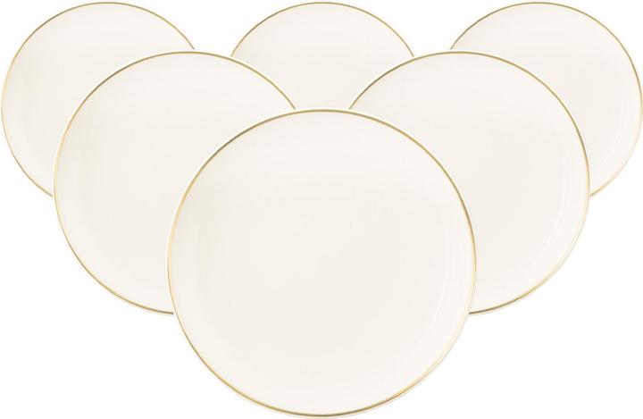 Seltmann Savona Goldlinie Brotteller (6x, 17.70 cm)