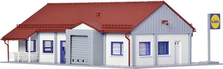 Actual product image Vollmer 43662 H0 Supermarket Lidl
