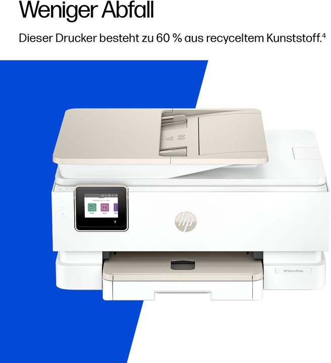 Produktbild HP Envy Photo 7930 All-in-One Color Inkjet 10ppm Print Scan Copy Photo Printer USB 2.0 Wi-Fi (Tintenpatrone, Farbe)