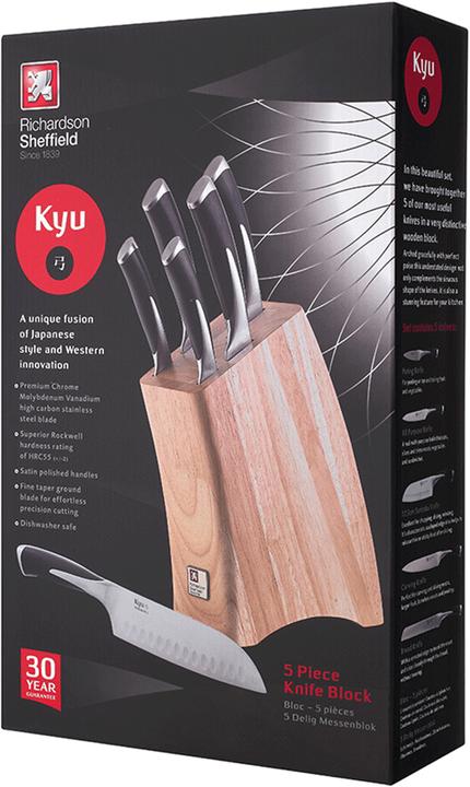 Actual product image Richardson Sheffield Knife block 5-piece R140 KYU