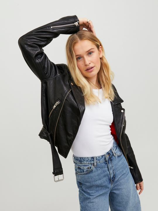 Actual product image JJXX JXHolly Leather Biker Jacket (M)