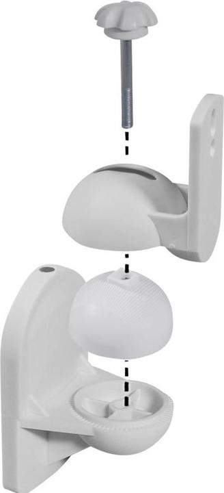 Image du produit myWall HB 6 WL (1 paire, Installation murale, Inclinable, Rotatif)