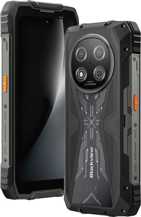 Immagine prodotto Blackview Rock 2 (NFC - 6.67" - 256 Go, 12 Go RAM - 15000mAh) Noir (256 GB, Noir, 6.67")