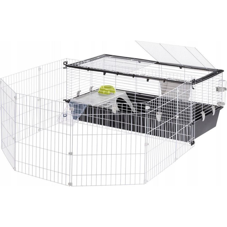 Ferplast Parkhome 100 - Käfig für Nagetiere - 95 x 177 5 x 56 cm, Gehege