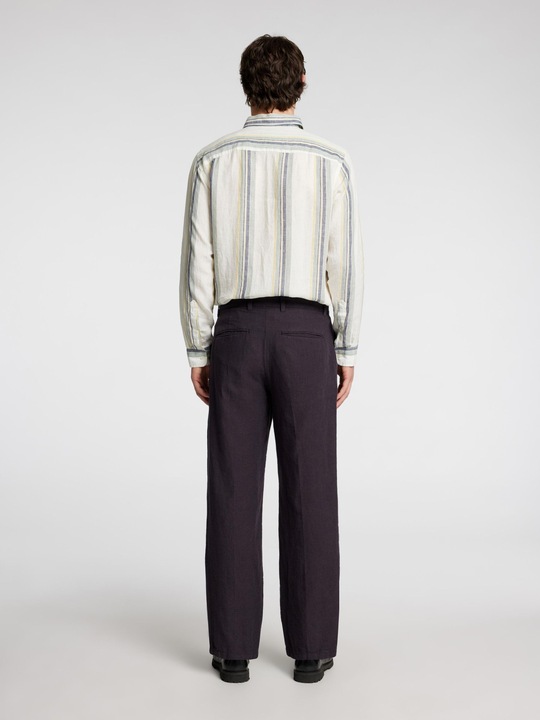 Produktbild Selected Homme 220 Loose Fit Hose aus Leinengemisch (32)