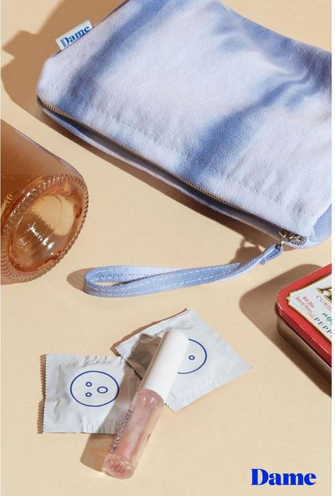 Actual product image Dame Products Stash Toy Pouch