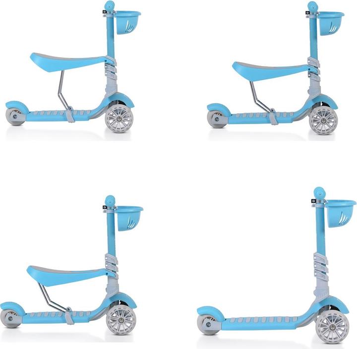 Actual product image Moni Kids scooter, bubblegum 2 in 1