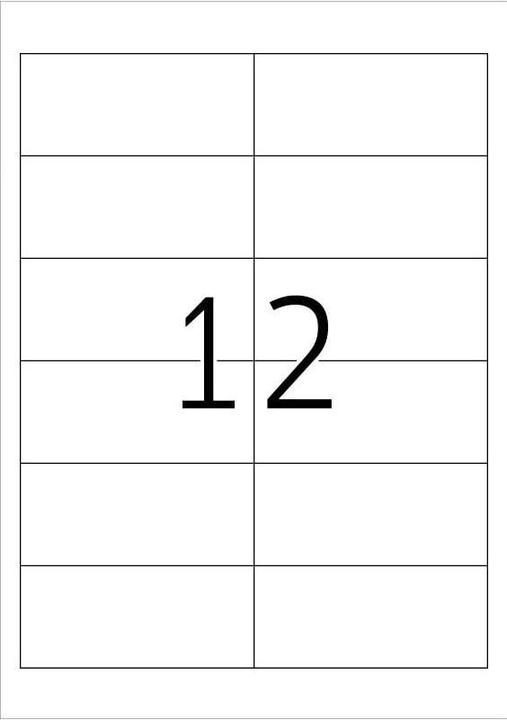 Produktbild HERMA Korrektur- und Abdeck-Etiketten A4