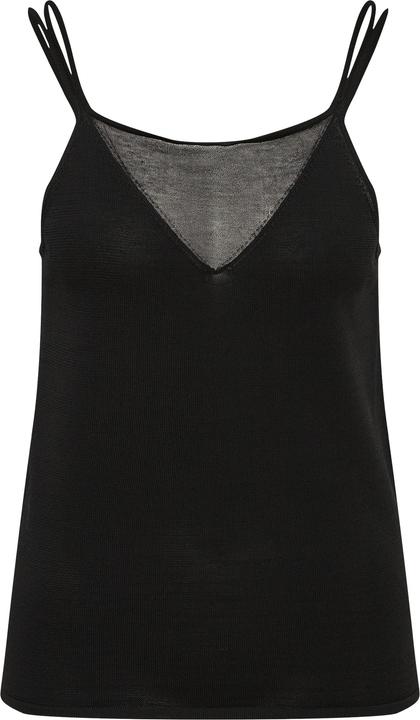 Produktbild Comma Strickpullunder Stricktop mit transparentem V-Ausschnitt (32)