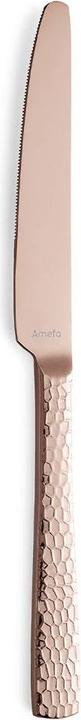 Immagine prodotto Amefa Set di posate 24 pezzi martellate PVD rosé 3319 Felicity (24 Pezzo/i, Set di posate)