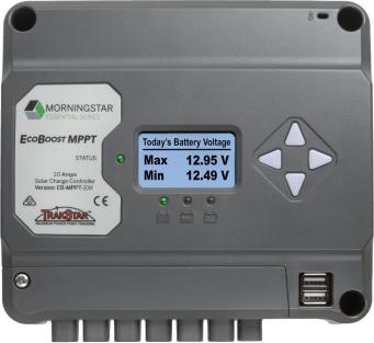 Actual product image Morningstar Solar charge controller EcoBoost MPPT 120/20