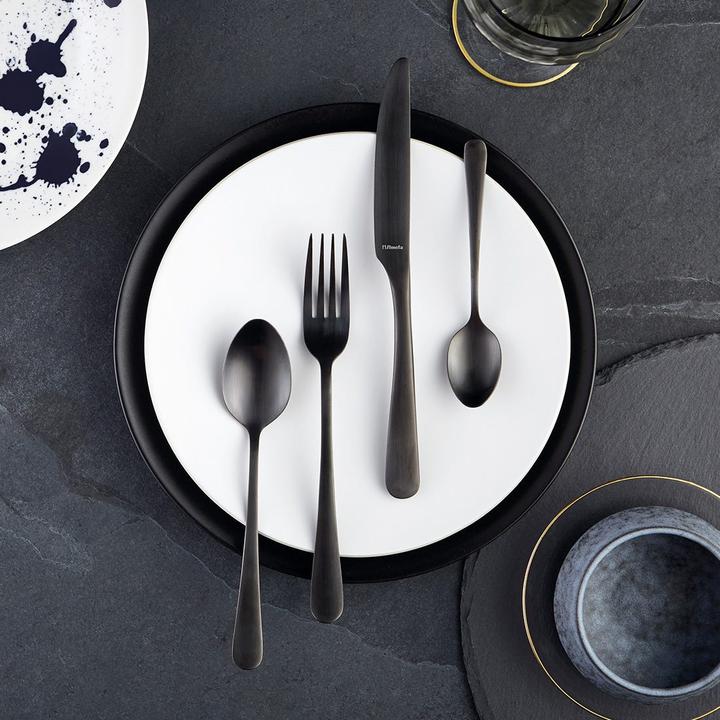 Productafbeelding Amefa AUSTIN Kuchengabel Set 6-teilig, PVD schwarz, satiniert (6 Stuk, Vork)