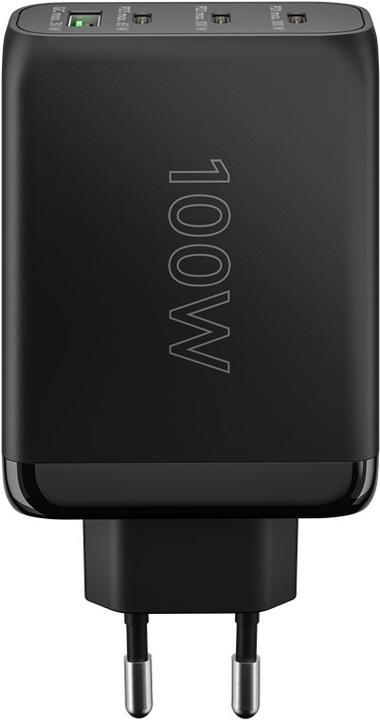 Image du produit Goobay Chargeur rapide multiport USB-C™ PD (100 W) noir, noir - 3x ports USB-C™ (Power Deliver (100 W, 4 ports)