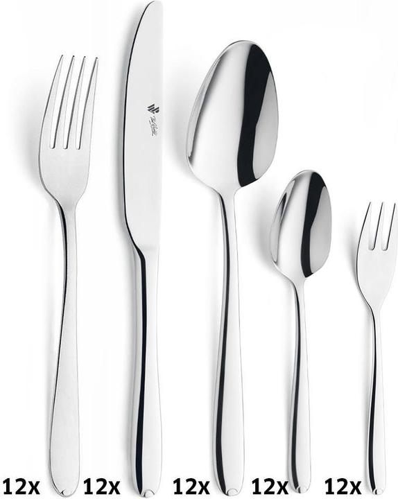 Immagine prodotto Paul Wirths Bestecke Set di posate 60 pezzi 0044 Cultura (60 pz., Set di posate)