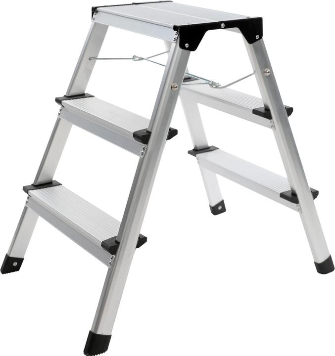 Actual product image KS Tools Aluminium step ladder | 800.0965 (Scaffolding, 62 cm)