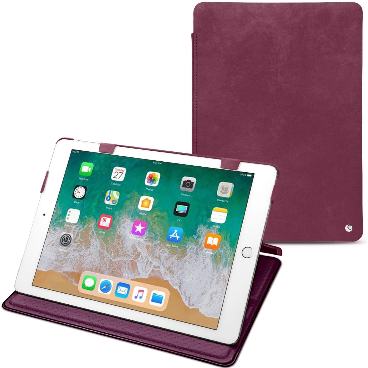 Noreve Lederschutzhülle horizontal (iPad 9.7), Tablet Hülle, Violett