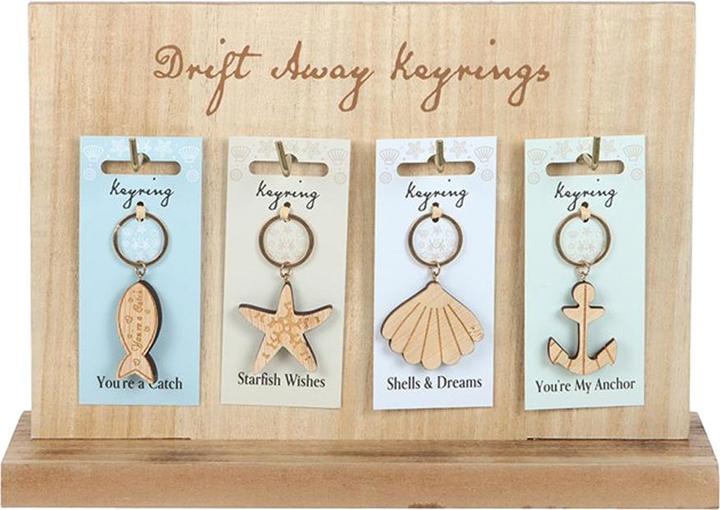 Actual product image Something Different Drift Away Nautical Keyring (Pack of 24)