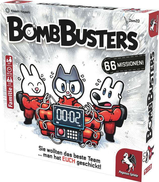 Actual product image Pegasus Bomb Busters (German, 2 - 5 Players)