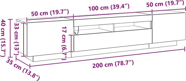 Produktbild vidaXL TV-Schränk (35 x 35 x 40 cm)