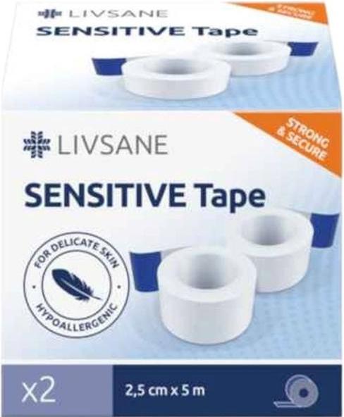 Produktbild Livsane Sensitiv Fixierpflaster 2.5cmx5m (1 x)