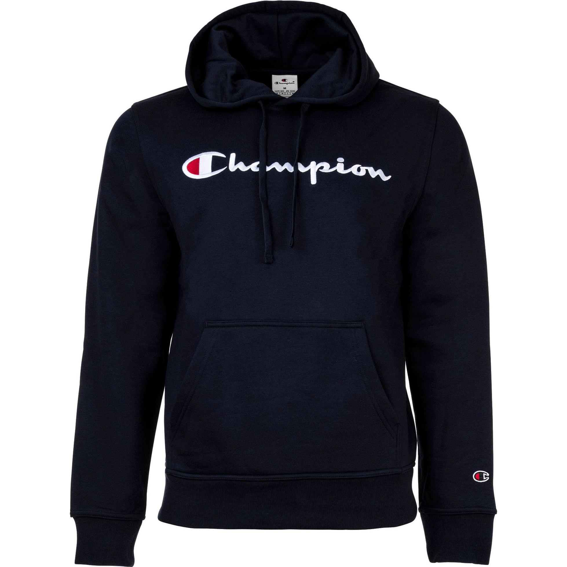 Champion, Herren, Pullover, Hooded Sweatshirt, Blau, (XL)