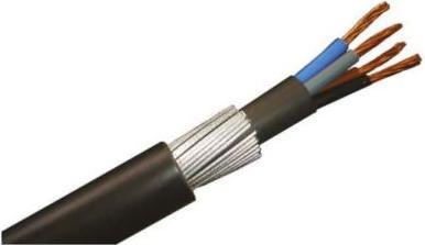 Image du produit RS PRO Câbles d'alimentation 4G1,5 mm², 100m Noir (100 m)