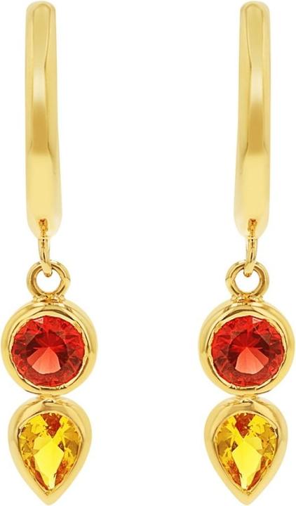 Immagine prodotto S.Oliver Gioielli per orecchie da donna, argento 925, zirconi sintetici. (Argento 925)