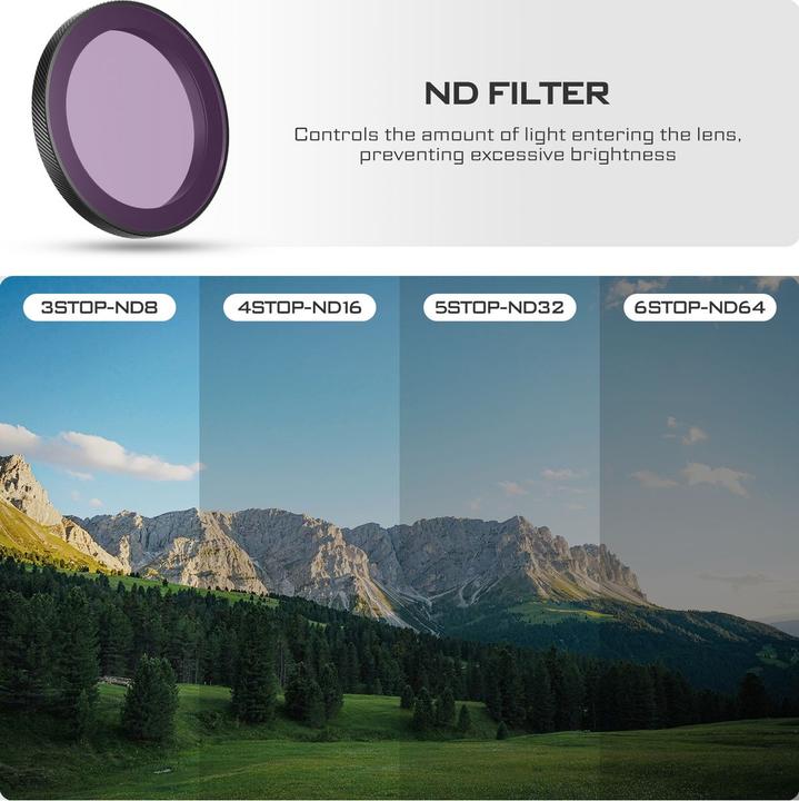 Actual product image Freewell Standard Day ND Filter Bundle