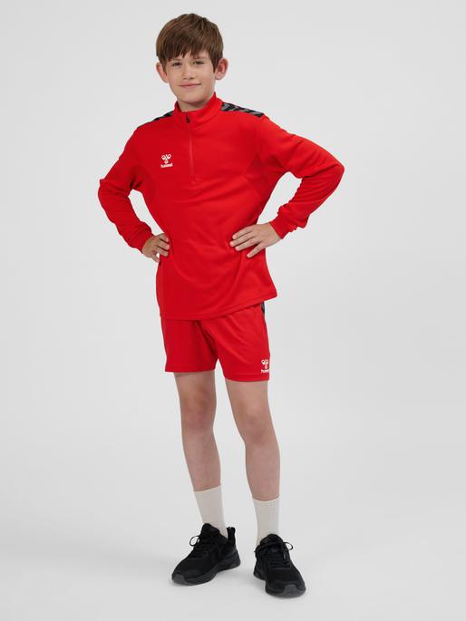 Produktbild hummel Hmlauthentic Half Zip Sweat Kids (116)