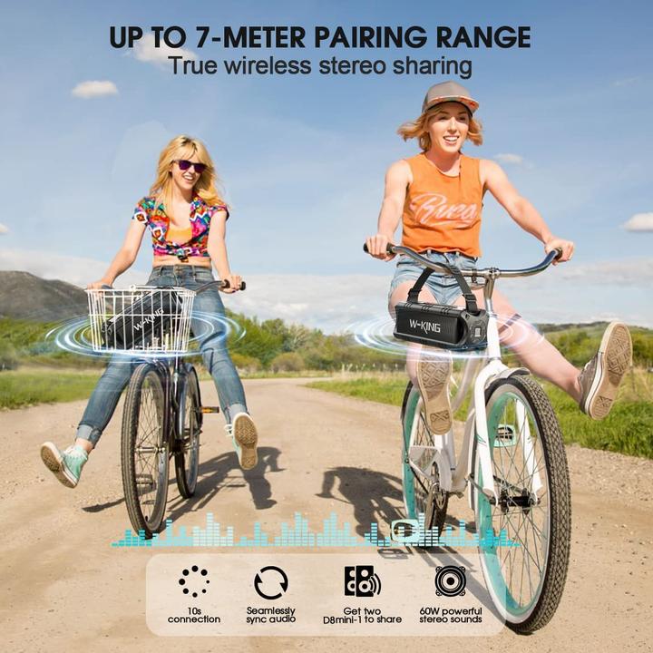 Produktbild W-king 30W Tragbare Musikbox (24 h, Akkubetrieb)