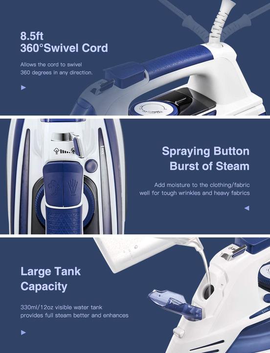 Actual product image Yabano Steam iron