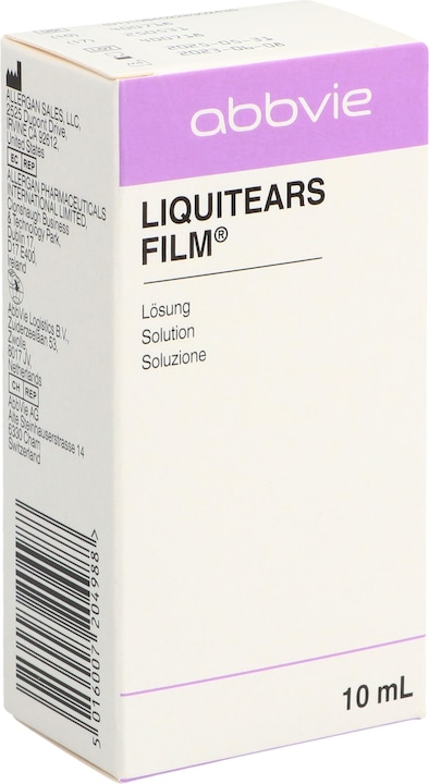 Actual product image Liquitears Film Gtt Opht (10 ml, 10 ml)