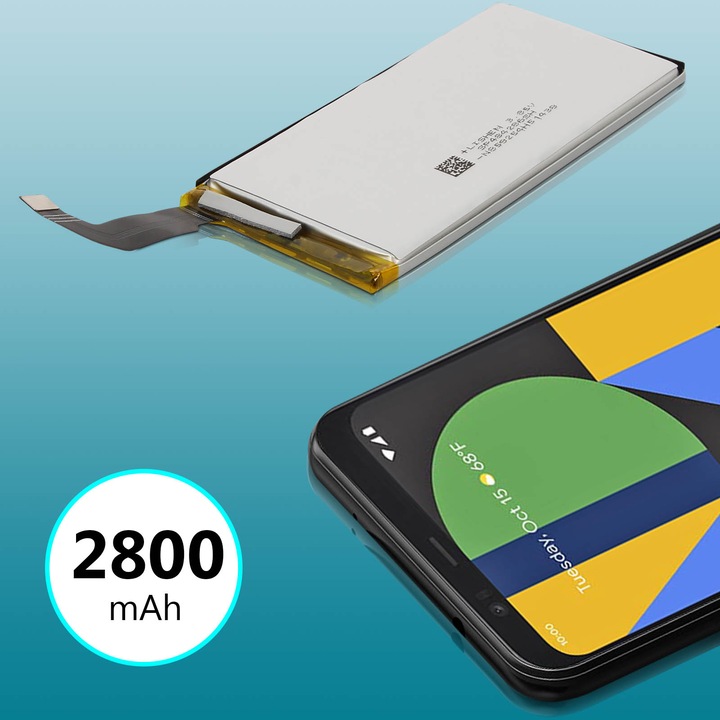 Actual product image Clappio Google GO2Ol-B 2800 mAh battery