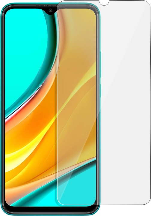 Produktbild Avizar Kristallklare Folie, Glas-Displayschutz (1 Stück, Xiaomi Redmi 9)