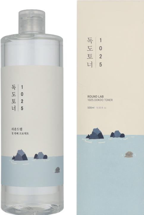 Actual product image Round Lab - 1025 Dokdo toner 500 ml (Face toner, 500 ml)